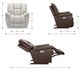 La-Z-Boy® Maverick Midnight Power Rocking Recliner with Headrest and Lumbar-2