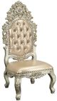 ACME Furniture Sorina 2-Piece Antique Gold Side Chair Set-0