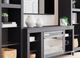 Signature Design by Ashley® Cayberry 3-Piece Matte Black Entertainment Center with Electric Fireplace-4