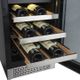 CAVAVIN Vinoa 15" Stainless Steel Freestanding Wine Cooler-3