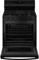 GE® 500 Series 30" Black Freestanding Gas Range-3