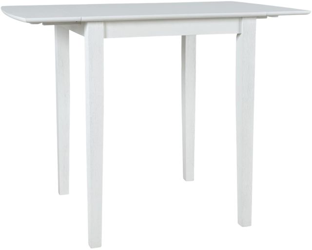 Jofran Inc. Eastern Tides Blanc Drop Leaf Counter Table-3