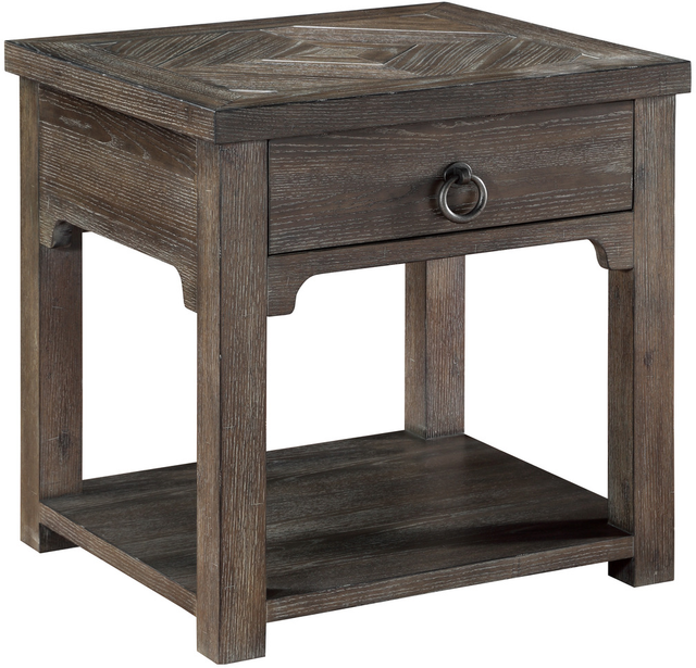 Homelegance® Sarasota Driftwood Brown End Table-0