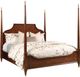 American Drew® Addison Duncan Cherry/Walnut Queen Poster Bed-0