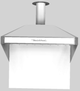 Vent-A-Hood® A Series 42" White Retro Style Wall Mounted Range Hood-0