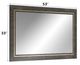 ACME Furniture Venezia Gray Accent Mirror-2
