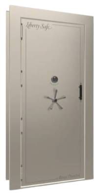 Liberty Safe Champagne Gloss Out-Swing Left Hinge Electronic Vault Door-0