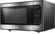 Danby® 0.9 Cu. Ft. Black with Stainless Steel Countertop Microwave-1