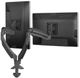 Chief® Kontour™ Black K1D 2 Monitors Dynamic Desk Clamp Mount-0