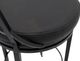 International Furniture Direct Blackburn Licorice Bar Stool-4