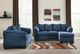 Signature Design by Ashley® Darcy Blue Chaise Sofa-4
