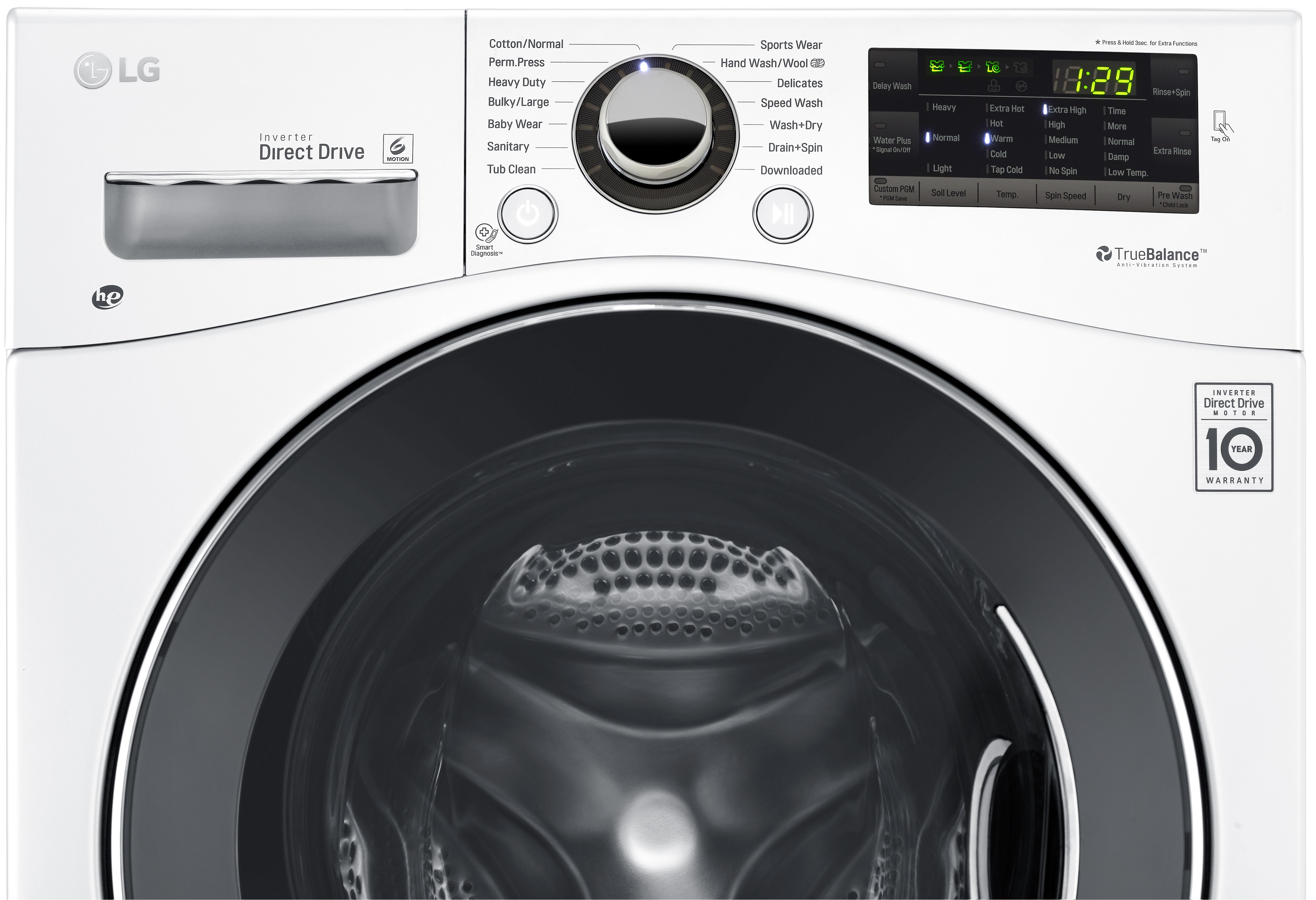 Lg washer dryer combo wm3488hw discount