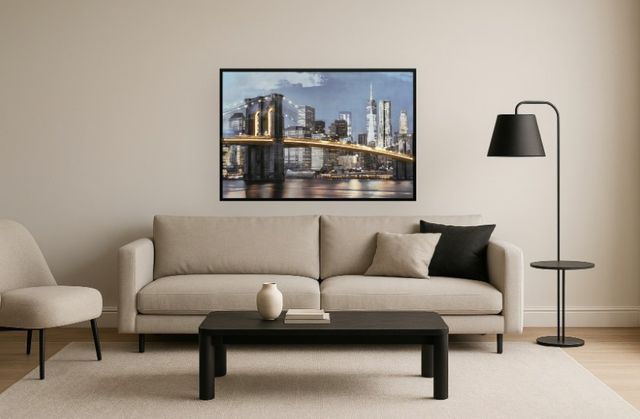 Classy Living Chill Urban Glow Wall Art-1