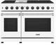 Thor Kitchen L Series 48" Matte White Pro Style Gas Range-0