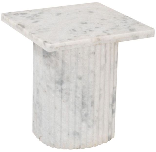 Zuo® Modern Irham Gray/White Side Table-0