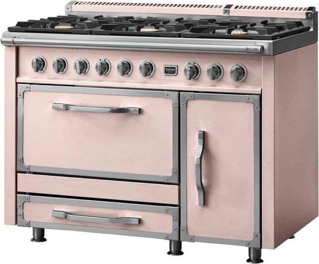 Viking® Tuscany 48" Blush Pro Style Dual Fuel Range-2
