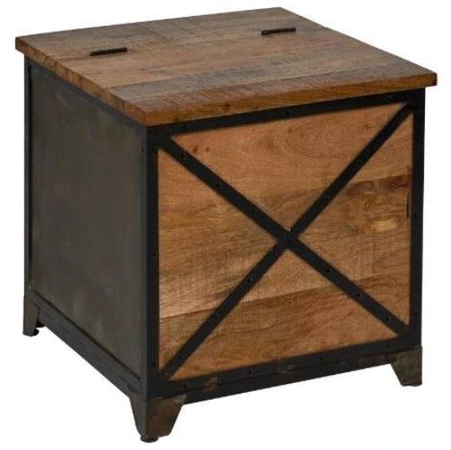 Jaipur Furniture X Range Rustic Sawan End Table-0