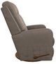 La-Z-Boy® Finley Stone Leather Manual Swivel Gliding Recliner-3