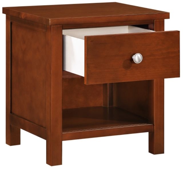 Homelegance® Rowe Dark Cherry Nightstand-3