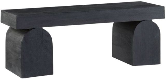 Signature Design by Ashley® Holgrove Matte Black Accent Bench