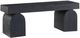 Signature Design by Ashley® Holgrove Matte Black Accent Bench-0