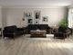 International Furniture Direct Loft Black Sofa-1