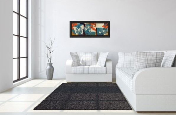 Classy Art Butterflies Viola by Noah Wall Art-3