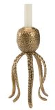 Wildwood Lamps Pacific Octopus Brass Candleholder-1