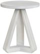 Crestview Collection Triad Off-White End Table-2