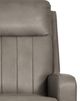 La-Z-Boy® Finley Pewter Leather Manual Rocking Recliner-4
