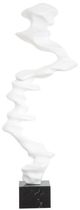 Uttermost® Flux Matte White Indoor-Outdoor Sculpture-4