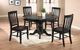 Winners Only® Quails Run Ebony Pedestal Dining Table-1
