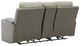 Signature Design by Ashley® Stately Check Sisal Power Reclining Loveseat with Headrest-3