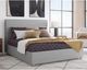 Modus Furniture Olivia Pewter Full Upholstered Platform Bed-1