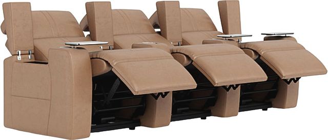 Palliser® Furniture Customizable Flicks 3-Piece Straight Power Reclining Theater Seating-1