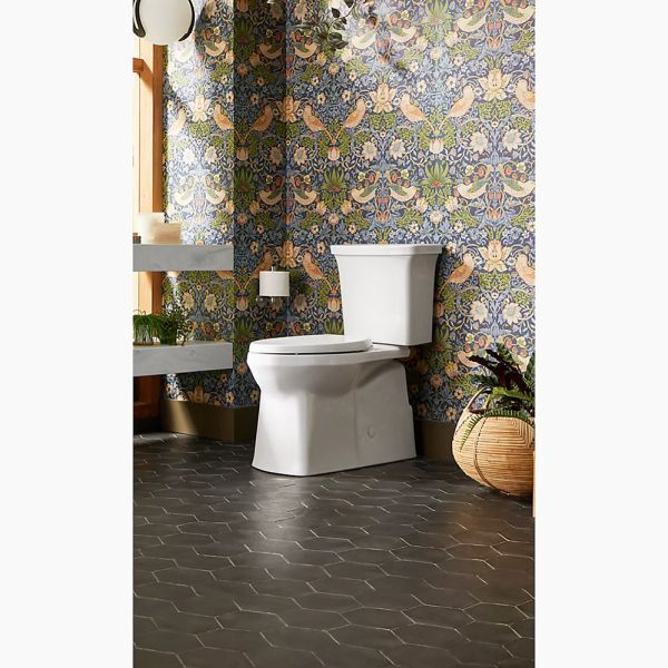KOHLER® Corbelle® Biscuit 2-Piece Elongated Toilet with Skirted Trapway, 1.28 Gpf-1