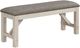 Crown Mark Maribelle Chalk/Warm Gray Dining Bench-0