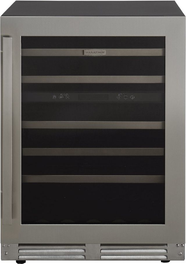 Marathon® 24" Stainless Steel Wine Cooler