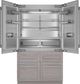 Thermador® Freedom® 48 in. 26.7 Cu. Ft. Panel Ready Built In French Door Freezer-1