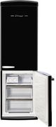 Unique® Appliances Classic Retro 24" 11.7 Cu. Ft. Midnight Black Counter Depth Bottom Freezer Refrigerator-4