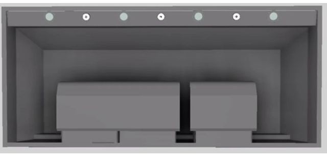Vent-A-Hood® Designer Series 54" Gunsmoke Wall Mounted Range Hood-3
