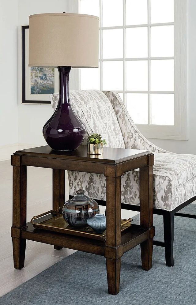 Hammary® Halsey Coffee Brown Chairside Table-1