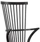 Furniture Classics Oakland Satin Black Arm Chair-2