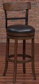 American Woodcrafters Taranto Washed Brown 26" Barstool-0