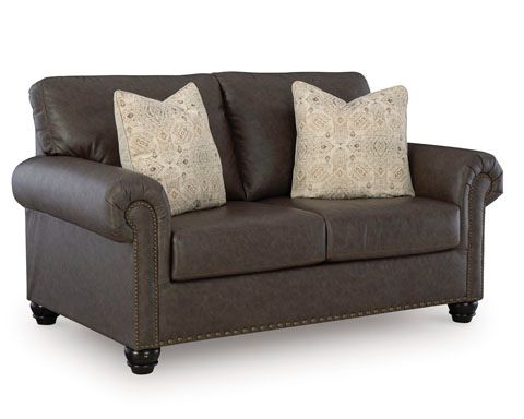 Benchcraft® Roxmere Umber Loveseat-0