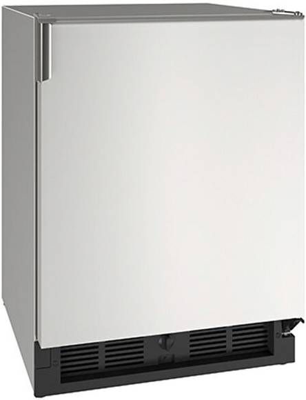 U-Line® 21" 2.1 Cubic Feet Stainless Steel Compact Refrigerator-0