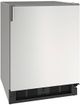 U-Line® 21" 2.1 Cubic Feet Stainless Steel Compact Refrigerator-0