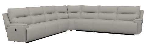La-Z-Boy® Palmer Stone Reclining Sectional with Custom Layout Options-0