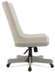 Riverside Furniture Osborne Gray/Gray Skies Upholstered Desk Chair-2