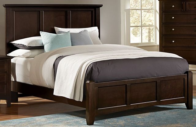 Vaughan-Bassett Bonanza Merlot California King Panel Bed-0
